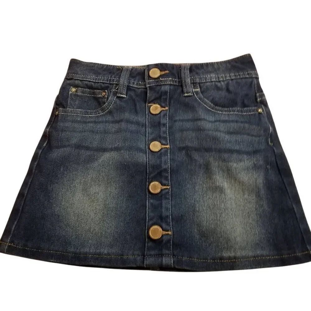 Justice denim skort 6R